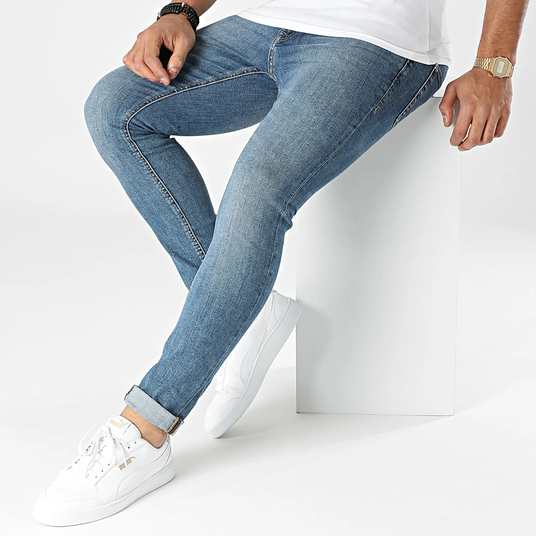 Top 10 ⭐ Jean Skinny Liam Original Bleu Denim de Jack And Jones 🥰 3 Top 10 ⭐ Jean Skinny Liam Original Bleu Denim de Jack And Jones 🥰 – Image 3