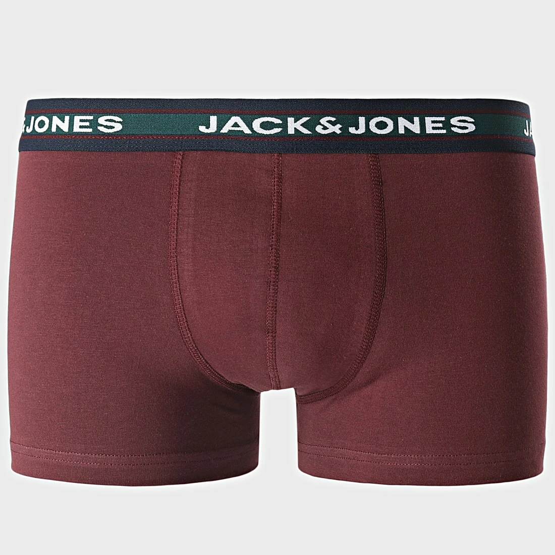 Bon marché ⭐ Lot De 5 Boxers Oliver Bordeaux Vert Bleu Marine de Jack And Jones ❤️ 3 Bon marché ⭐ Lot De 5 Boxers Oliver Bordeaux Vert Bleu Marine de Jack And Jones ❤️ – Image 3