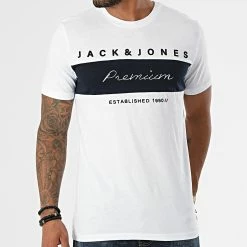 Sortie 😍 Tee 👚 Shirt Spice Blanc de Jack And Jones ❤️ -Jack And Jones Soldes jack and jones 288003 12206561 WHITE 20211013T162900 03