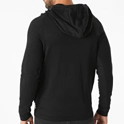Meilleur prix 👏 Sweat Zippé Capuche Grady Knit 12192114 Noir de Jack And Jones 👍 -Jack And Jones Soldes jack and jones 289509 12192114 BLACK 20211027T142319 04