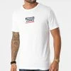 Promo ✨ Tee 👕 Shirt Delfield Logo 12198089 Blanc de Jack And Jones ✔️