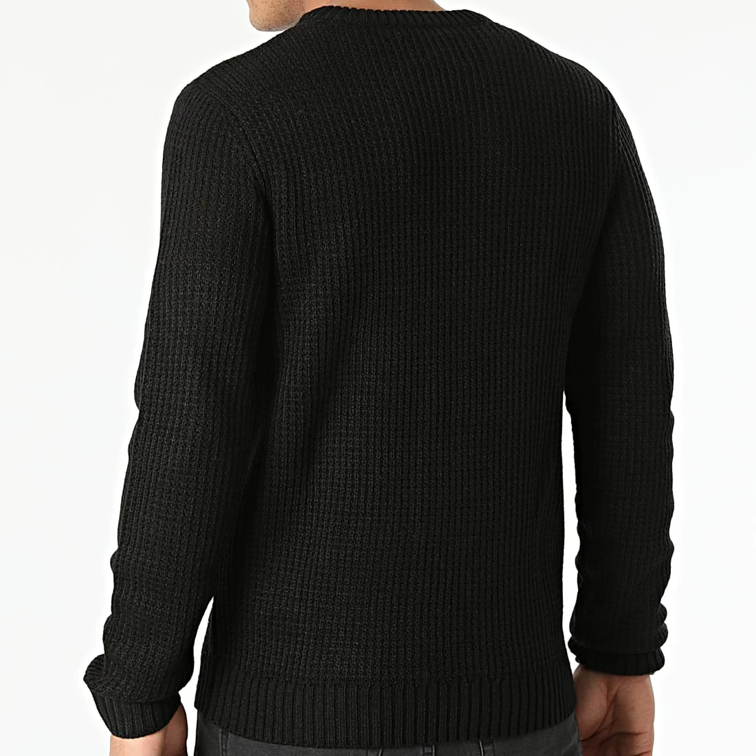 Budget ✨ Pull Dalton Noir de Jack And Jones ❤️ 4 Budget ✨ Pull Dalton Noir de Jack And Jones ❤️ – Image 4