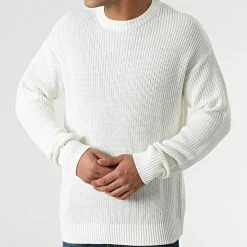 Promo 🤩 Pull Brink Blanc de Jack And Jones 🔔 6 Promo 🤩 Pull Brink Blanc de Jack And Jones 🔔 -Jack And Jones Soldes jack and jones 290841 12194786 CLOUD DANCER 20211109T162330 03