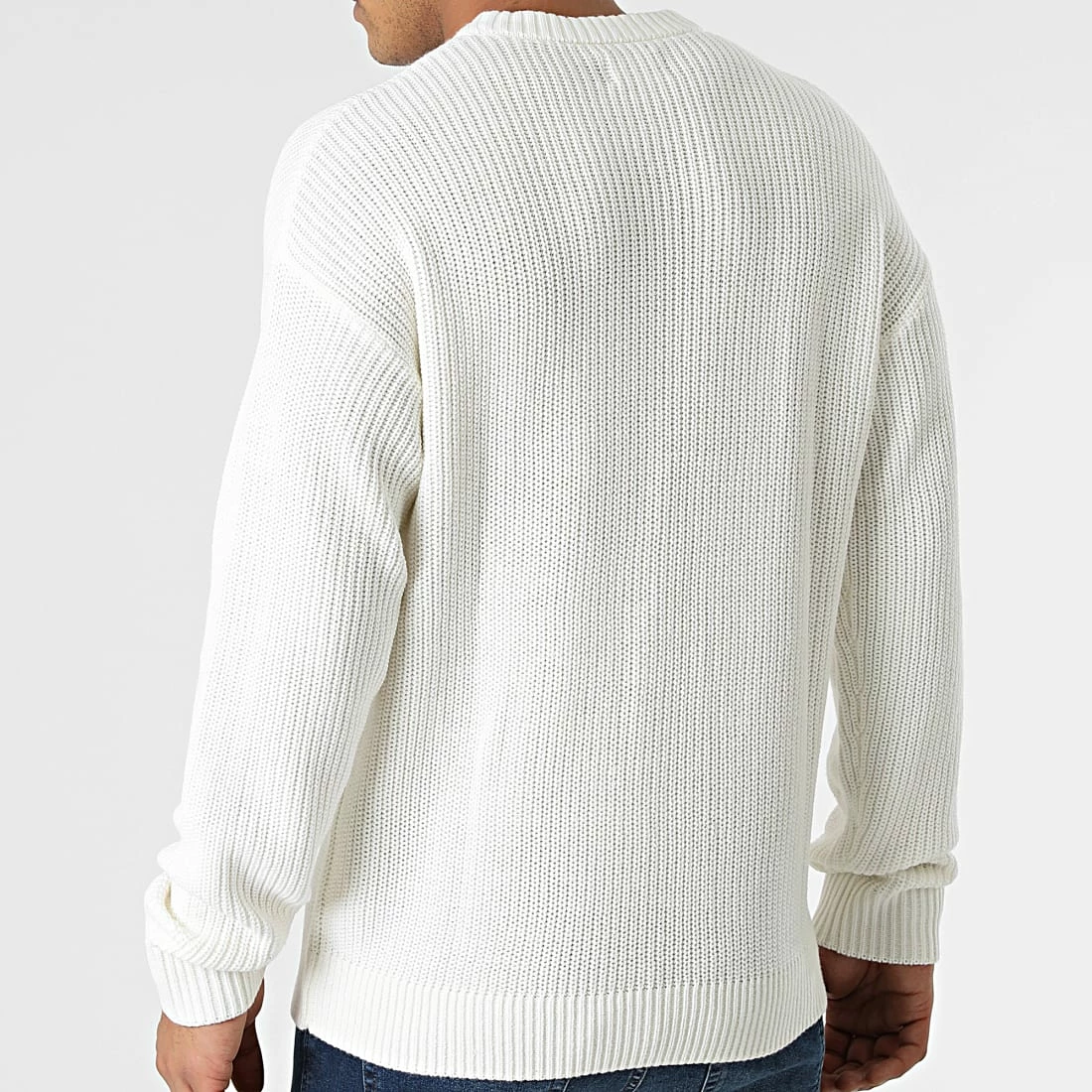 Promo 🤩 Pull Brink Blanc de Jack And Jones 🔔 4 Promo 🤩 Pull Brink Blanc de Jack And Jones 🔔 – Image 4