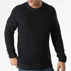 Sortie 🧨 Pull Brink Bleu Marine de Jack And Jones 😉 6 Sortie 🧨 Pull Brink Bleu Marine de Jack And Jones 😉 -Jack And Jones Soldes jack and jones 290844 12194786 NAVY BLAZER 20211110T144348 03