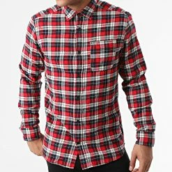 Acheter ✨ Chemise Manches Longues A Carreaux Chester Rouge Bleu Marine Blanc de Jack And Jones ⭐ 6 Acheter ✨ Chemise Manches Longues A Carreaux Chester Rouge Bleu Marine Blanc de Jack And Jones ⭐ -Jack And Jones Soldes jack and jones 290917 12194452 TRUE RED 20211110T155000 03