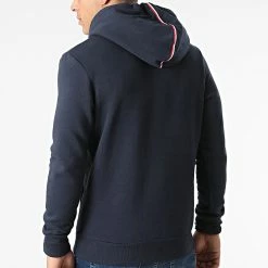 Promo 🛒 Sweat Capuche Blablow Bleu Marine de Jack And Jones 😍 -Jack And Jones Soldes jack and jones 291597 12206516 NAVY BLAZER 20211115T150649 04