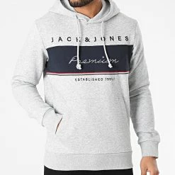 Les meilleures critiques de 😀 Sweat Capuche Blablow Gris Chiné de Jack And Jones 🥰 -Jack And Jones Soldes jack and jones 291599 12206516 LIGHT GREY MEL 20211116T140130 03