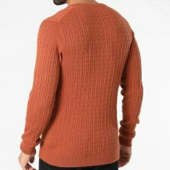 De gros 🧨 Pull Blawinter Cable Camel de Jack And Jones ❤️ -Jack And Jones Soldes jack and jones 291619 12200105 CARAMEL CAFE 20211116T135927 04