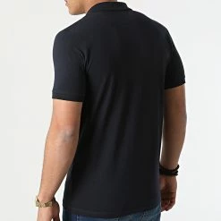 Meilleure vente ⭐ Polo Manches Courtes Floki Bleu Marine de Jack And Jones 😉 -Jack And Jones Soldes jack and jones 291734 12202153 NAVY BLAZER 20211118T113514 04