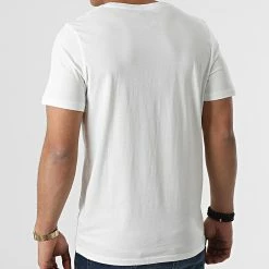 Le moins cher ❤️ Tee 👕 Shirt Reezwan Blanc de Jack And Jones ✨ -Jack And Jones Soldes jack and jones 291811 12206710 CLOUD DANCER 20211118T121308 04