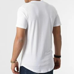 Grosses soldes ✨ Tee 👕 Shirt Oversize Remember Logo Blanc de Jack And Jones 🎉 -Jack And Jones Soldes jack and jones 292061 12206633 WHITE 20211118T122532 04