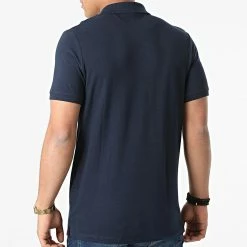 Acheter 👍 Polo Manches Courtes Leo Bleu Marine de Jack And Jones ⭐ -Jack And Jones Soldes jack and jones 292067 12200361 NAVY BLAZER 20211118T122841 04