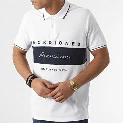 Les meilleures critiques de ⭐ Polo Manches Courtes Bladuo Blanc de Jack And Jones 🎁 -Jack And Jones Soldes jack and jones 292073 12206515 WHITE 20211118T122653 03