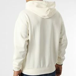 Sortie 😉 Sweat Capuche Remember Large Logo Beige de Jack And Jones 🎁 -Jack And Jones Soldes jack and jones 293540 12206664 CLOUD DANCER 20211203T160619 04