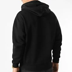Coupon 🥰 Sweat Capuche Remember Large Logo Noir de Jack And Jones 🔥 -Jack And Jones Soldes jack and jones 293541 12206664 BLACK 20211203T161424 04