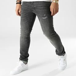 Top 10 🎁 Jean Slim Glenn Fox Noir de Jack And Jones ❤️