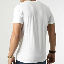 Nouveau 🧨 Tee 👚 Shirt Athelstan Blanc de Jack And Jones 🛒 -Jack And Jones Soldes jack and jones 295396 12202140 WHITE 20211217T151508 04