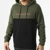 Vente flash 🎉 Sweat Capuche Urban Blocking Vert Kaki de Jack And Jones 😉