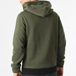 Vente flash 🎉 Sweat Capuche Urban Blocking Vert Kaki de Jack And Jones 😉 -Jack And Jones Soldes jack and jones 295451 12190441 FOREST NIGHT 20211217T162025 04