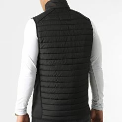 Promo 🎉 Doudoune Sans Manches Multi Bodywarmer Collar Noir de Jack And Jones 🎉 -Jack And Jones Soldes jack and jones 295462 12200684 BLACK 20211217T162123 04