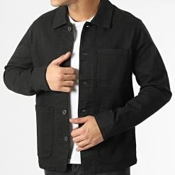 Offres 😀 Veste Jean Lucas Alvin Noir de Jack And Jones 😉