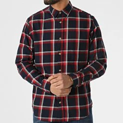 Vente flash 🎉 Chemise Manches Longues Logan A Carreaux Rouge Bleu Marine de Jack And Jones 🌟 6 Vente flash 🎉 Chemise Manches Longues Logan A Carreaux Rouge Bleu Marine de Jack And Jones 🌟 -Jack And Jones Soldes jack and jones 296115 12199514 TRUE RED 20211221T155841 03