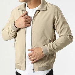 Les meilleures critiques de 🧨 Veste Zippée Rush Harrington Beige de Jack And Jones 🛒