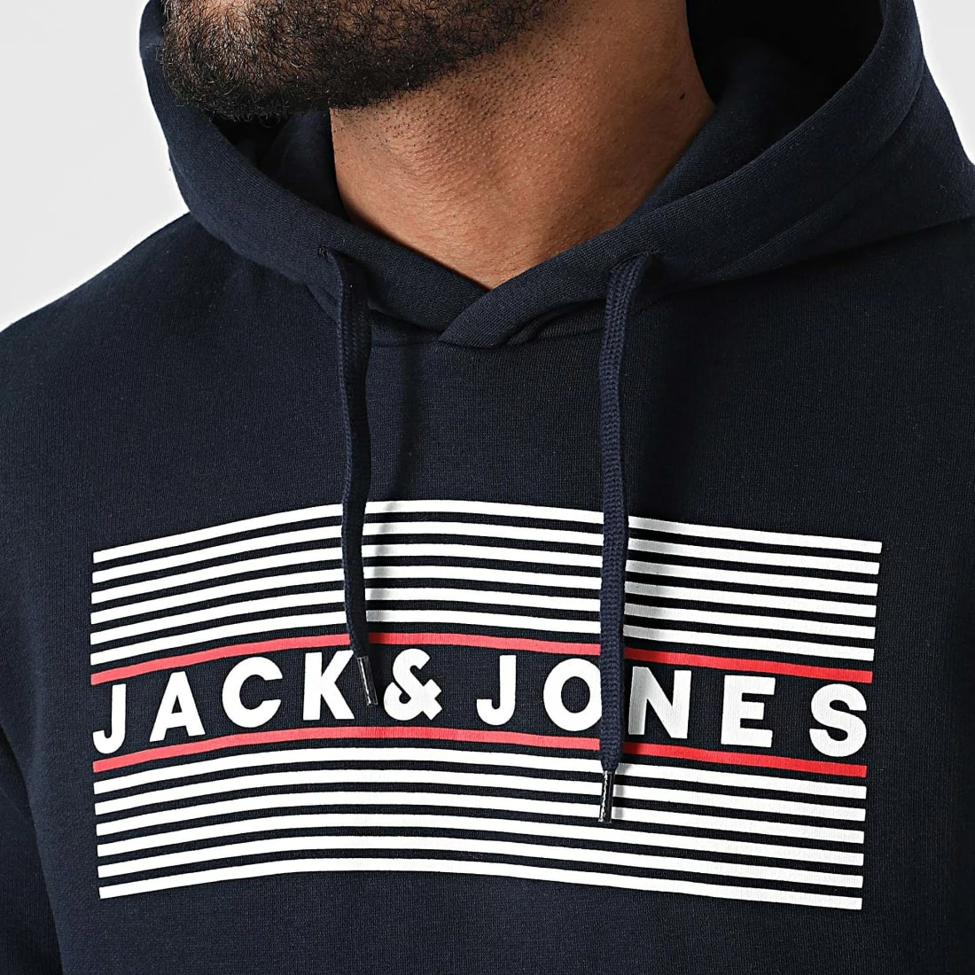 Budget ⌛ Sweat Capuche Corp Logo Bleu Marine de Jack And Jones ⌛ 2 Budget ⌛ Sweat Capuche Corp Logo Bleu Marine de Jack And Jones ⌛ – Image 2