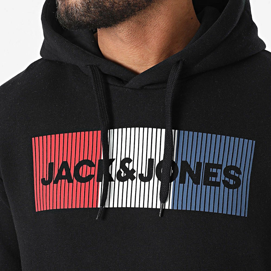 Coupon ✔️ Lot De 2 Sweat Capuche Corp Logo Gris Chiné Noir de Jack And Jones ❤️ 3 Coupon ✔️ Lot De 2 Sweat Capuche Corp Logo Gris Chiné Noir de Jack And Jones ❤️ – Image 3