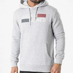 Coupon ✔️ Lot De 2 Sweat Capuche Corp Logo Gris Chiné Noir de Jack And Jones ❤️ 9 Coupon ✔️ Lot De 2 Sweat Capuche Corp Logo Gris Chiné Noir de Jack And Jones ❤️ -Jack And Jones Soldes jack and jones 296833 12191761 LIGHT GREY MEL LIGHT GREY MEL PLAY 20211230T151203 05