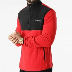Les meilleures critiques de ✨ Veste Outdoor Polaire Hype Noir Rouge de Jack And Jones 🛒 -Jack And Jones Soldes jack and jones 296888 12199877 TRUE RED BLOCKING 20220104T155436 03