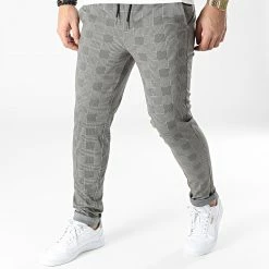 Bon marché 🧨 Pantalon Carreaux Will Phil Beige de Jack And Jones 🥰