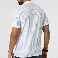 De gros ⭐ Polo Manches Courtes Detail Blanc de Jack And Jones ❤️ -Jack And Jones Soldes jack and jones 296898 12201315 WHITE 20220106T154808 04