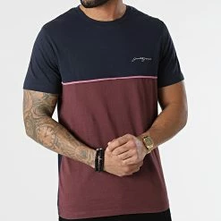 Bon marché 😍 Tee 👚 Shirt Tomorrow Bordeaux Bleu Marine de Jack And Jones 🔥 6 Bon marché 😍 Tee 👚 Shirt Tomorrow Bordeaux Bleu Marine de Jack And Jones 🔥 -Jack And Jones Soldes jack and jones 296900 12200166 NAVY BLAZER 20220105T161831 03