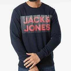 Les meilleures critiques de 🔥 Sweat Crewneck Athlestan Bleu Marine de Jack And Jones 🌟 -Jack And Jones Soldes jack and jones 296915 12202137 NAVY BLAZER 20220104T162129 03
