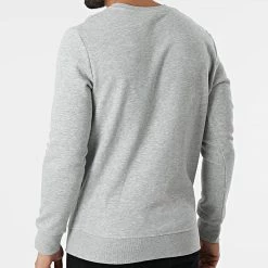 De gros 😉 Sweat Crewneck Athlestan Gris Chiné de Jack And Jones 🌟 -Jack And Jones Soldes jack and jones 296917 12202137 LIGHT GREY MEL NEW LGM 20220104T155545 04