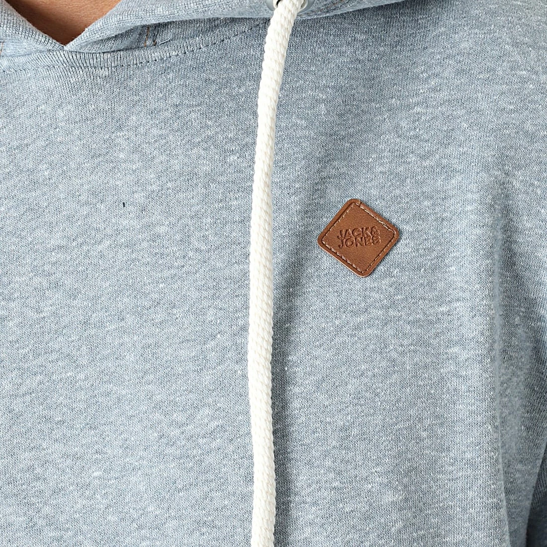 Coupon ⌛ Sweat Capuche Tons Bleu Chiné de Jack And Jones ✨ 2 Coupon ⌛ Sweat Capuche Tons Bleu Chiné de Jack And Jones ✨ – Image 2