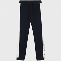 Grosses soldes 😍 Pantalon Jogging Enfant Will Bleu Marine Blanc de Jack And Jones 🛒