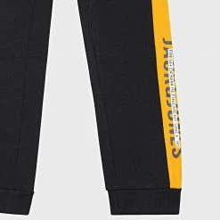 Le moins cher 🥰 Pantalon Jogging Enfant Will Noir Orange de Jack And Jones ✔️ -Jack And Jones Soldes jack and jones 296928 12200807 BLACK 20211231T112127 03