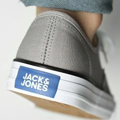 Sortie 🤩 Baskets Curtis Canvas 12201283 Frost Gray de Jack And Jones 🧨 -Jack And Jones Soldes jack and jones 298798 12201283 FORST GREY 20220125T161719 04