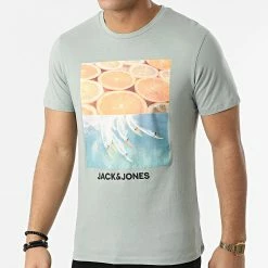 Tout neuf 🌟 Tee 👕 Shirt Billboard Gris de Jack And Jones 😀