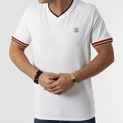 Meilleur prix 🎁 Tee 👚 Shirt Col V Blacliff Blanc de Jack And Jones 👍 6 Meilleur prix 🎁 Tee 👚 Shirt Col V Blacliff Blanc de Jack And Jones 👍 -Jack And Jones Soldes jack and jones 299217 12206204 WHITE 20220121T154728 03