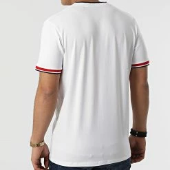 Meilleur prix 🎁 Tee 👚 Shirt Col V Blacliff Blanc de Jack And Jones 👍 7 Meilleur prix 🎁 Tee 👚 Shirt Col V Blacliff Blanc de Jack And Jones 👍 -Jack And Jones Soldes jack and jones 299217 12206204 WHITE 20220121T154729 04