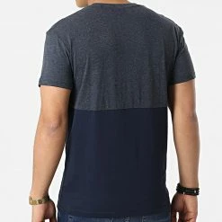 Meilleure affaire ⌛ Tee 👚 Shirt Copenhagen Block Bleu Marine de Jack And Jones 🔥 -Jack And Jones Soldes jack and jones 299227 12205182 NAVY BLAZER 20220121T155637 04