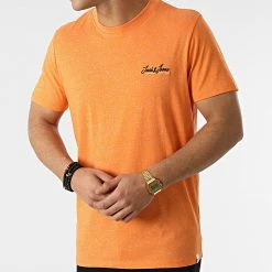 Budget 🛒 Tee 👕 Shirt Tons Orange Chiné de Jack And Jones ⭐ 6 Budget 🛒 Tee 👕 Shirt Tons Orange Chiné de Jack And Jones ⭐ -Jack And Jones Soldes jack and jones 299272 12186758 SUN ORANGE STANDARDM 20220124T155803 03