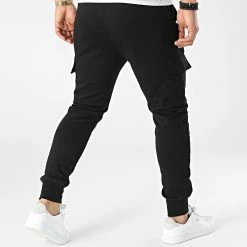 Acheter 🛒 Pantalon Jogging Gordon Noir de Jack And Jones 😉 -Jack And Jones Soldes jack and jones 299280 12184972 BLACK 20220126T155056 04