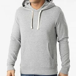 Coupon 🌟 Lot De 2 Sweats Capuche Holmen Noir Gris Chiné de Jack And Jones 👍 -Jack And Jones Soldes jack and jones 299284 12209166 BLACK BLACK LGM 20220121T153230 04