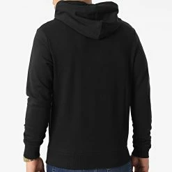 Coupon 🌟 Lot De 2 Sweats Capuche Holmen Noir Gris Chiné de Jack And Jones 👍 -Jack And Jones Soldes jack and jones 299284 12209166 BLACK BLACK LGM 20220121T153231 05