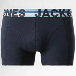 Vente flash 😍 Lot De 3 Boxers Henrik Noir Bleu Marine de Jack And Jones 🎉 -Jack And Jones Soldes jack and jones 299311 12151351 BLACK NAVY BLAZE 20220121T161105 03